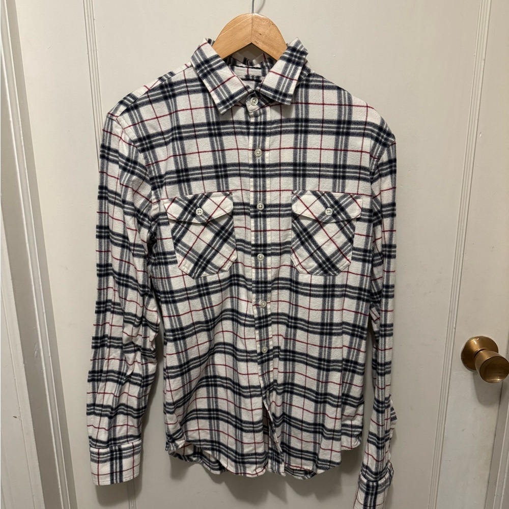 Banana Republic Plaid Flannel Shirt, Size XS, NWOT